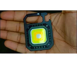 Ліхтар Cob Keychain Light W5130 карабін магнітний 7 режимів - мініатюра 2