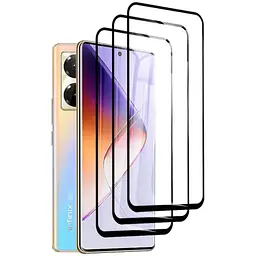 Захисне скло DK для Infinix Note 40 Pro/Note 40 Pro+ 3D Full Glue 018453 black 3 шт.