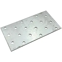 Пластина стяжка меблева перфорована TNX 60 x 120 x 2мм