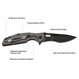 Ніж Skif Defender II BSW Black - мініатюра 8