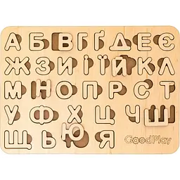 Пазл-сортер GoodPlay Абетка дерево (PS-4-007) - мініатюра 2