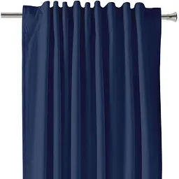 Штори на кухню та в кімнату Cosas Nightfall 180х250 см 2 шт синій (Curtains_DarkBlue_180x250) - мініатюра 6