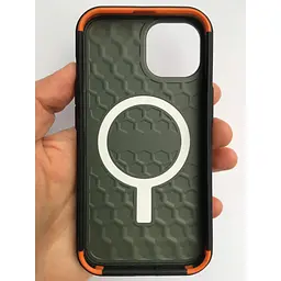 Оригінальний протиударний чохол UAG Civilian MagSafe для iPhone 13 / iPhone 14 Olive Drab  (114036117272) - мініатюра 3