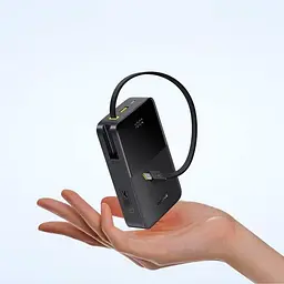 Павербанк Baseus EnerFill Bipow2 Pro Pink 20 000 mAh / 22.5 Вт (E0027701) - мініатюра 3