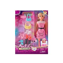 Лялька з аксесуарами та сумками 30 см (636122)