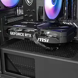 Комп'ютер Dragon Lucky Shadow Powered_by MSI (RTX5060TI 8GB + R5 7500F) Black / AMD Ryzen 5 7500F (3.7-5.0), 6 ядер / NVIDIA GeForce RTX 5060 Ti / 32 ГБ (DDR5) / 1024 ГБ (SSD) - мініатюра 7