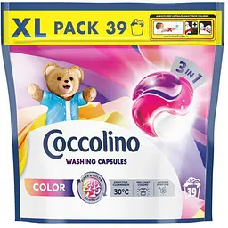 Капсули для прання Coccolino Color, 39шт