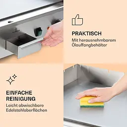 Електричний гриль Klarstein Grillmeile 4400 (10039914) - мініатюра 6