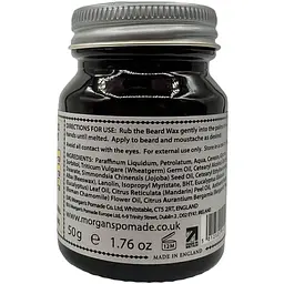 Віск для бороди та вус Morgan's Beard & Moustache Wax 50 г - мініатюра 3