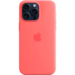 Чохол Silicone Case with MagSafe для Apple iPhone 15 Pro Max Guava AAA [93257] - мініатюра 2