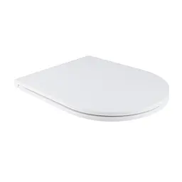 Сидіння для унітаза Qtap (Robin, Scorpio) з мікроліфтом Slim QT99HXU09W, Білий