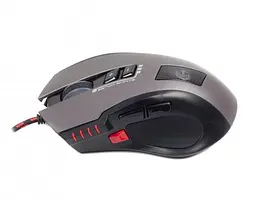 Миша Gembird MUSG-004 Чорний, Сірий USB - мініатюра 2