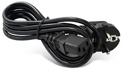 Кабель живлення 220В 1.5 м, 0,75 мм С13-CEE 7/7 Schuko