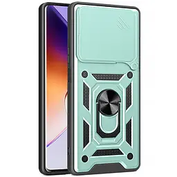 Чохол Ummi Camshield Serge Ring для Xiaomi Poco F7 Зелений / Green - мініатюра 2