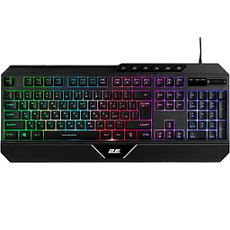 Клавіатура 2E Gaming KG315 RGB USB UA Black (2E-KG315UBK) [93937] - мініатюра 1