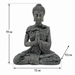 Декорація Hobby Zendo 15x9,5x19см - Zen-статуя для акваріума і тераріуму (41725) - мініатюра 5