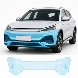 Антигравійна захисна бронеплівка за лекалами для BYD Atto 3 (Yuan Plus) I facelift 2025- передній бампер