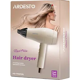 Фен ARDESTO Pearl Cream (HD-Y700PERL) [177959] - мініатюра 10
