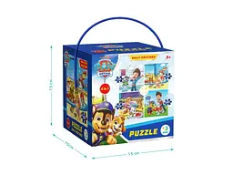 Пазли 4 в 1 Розпорядок дня Paw Patrol, DoDo, 12-16-20-24 ел. - мініатюра 4