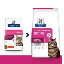Сухий корм Hill's Prescription Diet Gastrointestinal Biome для котів при шлунково-кишковому тракті, з куркою, 1,5 кг (BR604445) - мініатюра 3