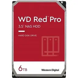 Жорсткий диск Western Digital Pro NAS 7200rpm 256MB 3.5" 6TB SATAIII (WD6003FFBX)