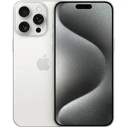 Смартфон Apple iPhone 15 Pro Max 256 GB White Titanium (Grade C) Seller Refurbished