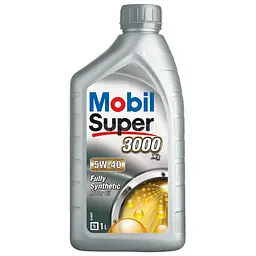 Моторна олива Mobil SUPER 3000 5W40 1л (MB 5W40 3000 1L) - мініатюра 1
