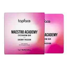 Палетка тіней для повік TopFace Maestro Academy Eyeshadow Bar 9 відтінків № 003 - мініатюра 4