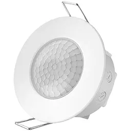Датчик руху та освітленості Videx 220V 1200W інфрачервоний білий (VL-SPR17W) - мініатюра 2