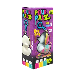 Pour Palz Набір для творчості Флюїд Арт - Брелок Каченя ToyMonster Art.GS-G26262 - мініатюра 5