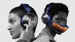 Навушники з вбудованим очищувачем повітря Dyson Zone Absolute Prussian Blue/Bright Copper (376067-01) [93348] - мініатюра 5