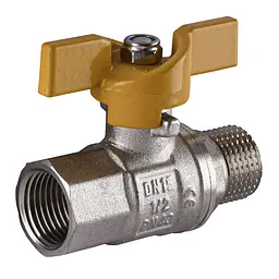 Кран кульовий прямий Selba 1/2″ ЗВ ЖБ SL1508 - мініатюра 2
