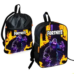 Шкільний рюкзак дитячий Fortnite + Сумка для взуття спортивної форми рюкзак-мішок хлопчикові (01859)