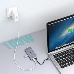 Концентратор Choetech HUB-M15 9 in 1 USB-C Multiport Adapter - мініатюра 3