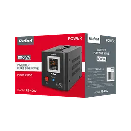 ДБЖ Перетворювач напруги Rebel POWER-800 12/230 V (500/800W) - мініатюра 4