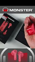TWS-навушники MONSTER Airmars XKT08 red - мініатюра 3