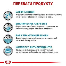 Сухий корм для дорослих собак Royal Canin Anallergenic при харчовій алергії або харчовій непереносимості деяких інгредієнтів 3 кг - мініатюра 4
