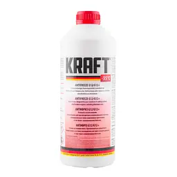 Антифриз KRAFT G12/G12+ -35 (червоний) 1,5л (KF109)