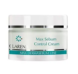 Крем нормализирующий матуючий Clarena Max Sebum Control Cream 50 мл - мініатюра 1
