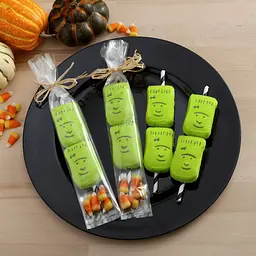 Маршмеллоу Peeps Marshmallow Candy Halloween Green Frankenstein Monster 3шт, 42г - мініатюра 9