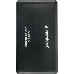 Зовнішня кишеня Gembird 2.5` USB 3.0 Black (EE2-U3S-2) [124678] - мініатюра 2