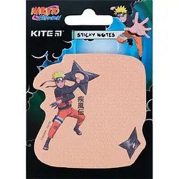 Блок/зам. липк. краєм 70х70мм 50арк. Kite Naruto NR23-298-3