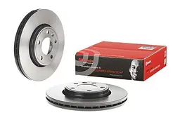 Диск гальмівний передній вентильований Opel Vivaro A 01-25р Brembo (09.8937.11)