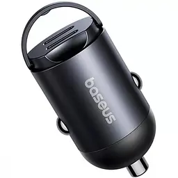 АЗП Baseus Tiny Star Mini 30W (2USB-C) (C00035001121) Black - мініатюра 2