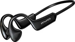 Спортивні Bluetooth навушники Awei A896BL з повітряною провідністю (Чорний) - мініатюра 2