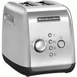 Тостер KitchenAid 5KMT221ESX на 2 тоста серебристый (00000022878)