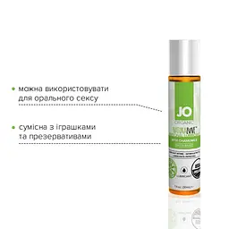 Змазка на водній основі System JO Naturalove Organic, 30 мл - мініатюра 3