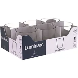 Набір склянок Luminarc Concepto 6х250 мл (V3206/1) - мініатюра 5