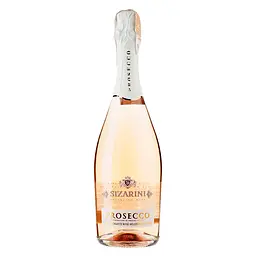 Вино ігристе Sizarini Prosecco Rose DOC Millesimato Extra, 11%, 0,75 л (478695)