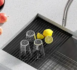 Сушарка для миття Rea black рулонна HOM-07002, Чорний матовий - мініатюра 2